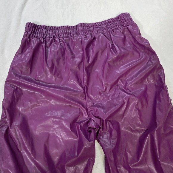NWOT~ Boohooman Limited Edition 100% polyester purple pants - Picture 9 of 11